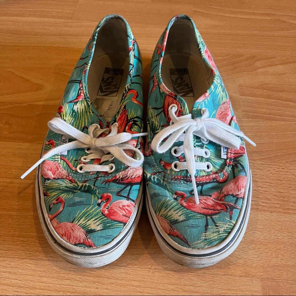 Vans - Tropical Flamingo pattern